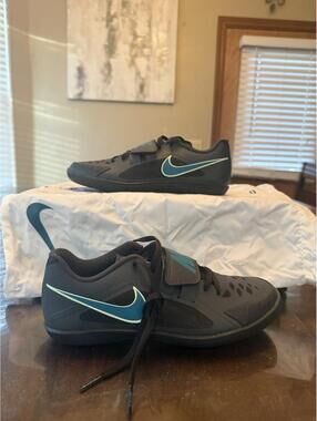 Nike Zoom Rival SD 2 Black/Blue Mens Size 6/Womens Size 7.5 New FZ9665-001